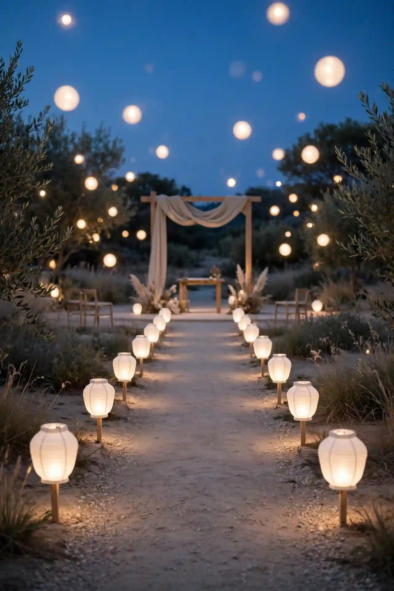 Hanging Crystal Strands
