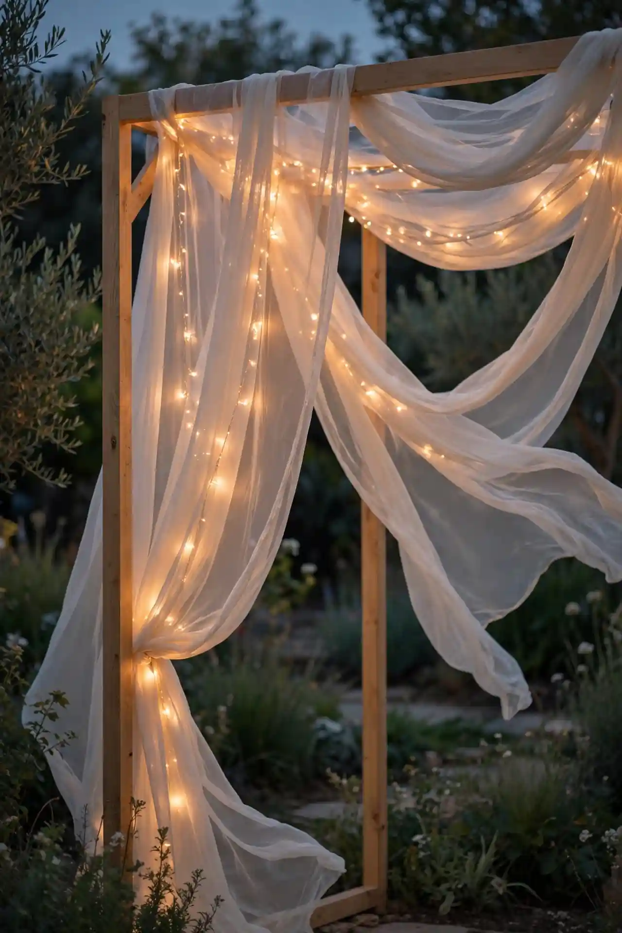 Macrame Backdrop Panel