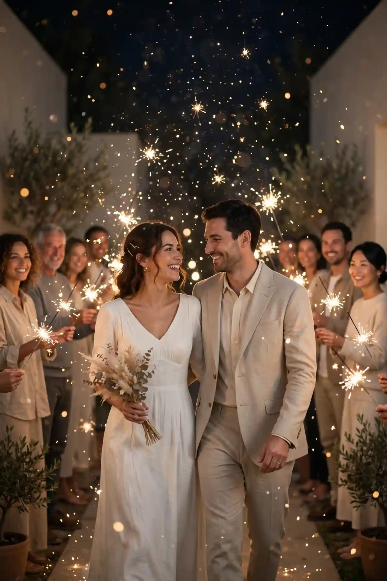 String Light Canopy