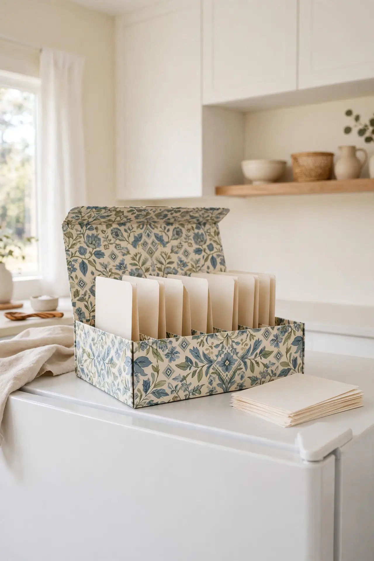 Recipe Box Nook
