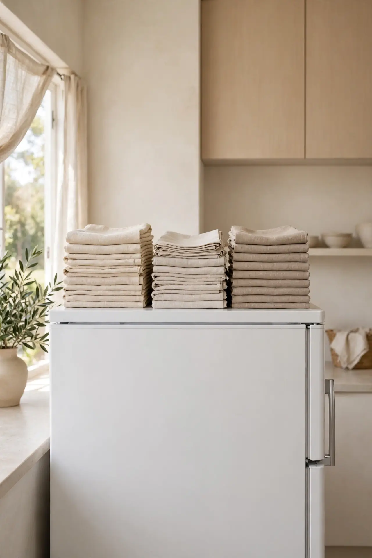Table Linen Stack