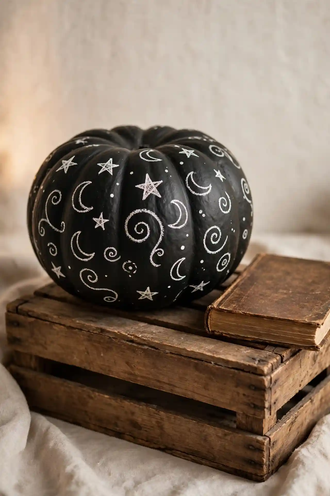 Chalkboard Message Pumpkins