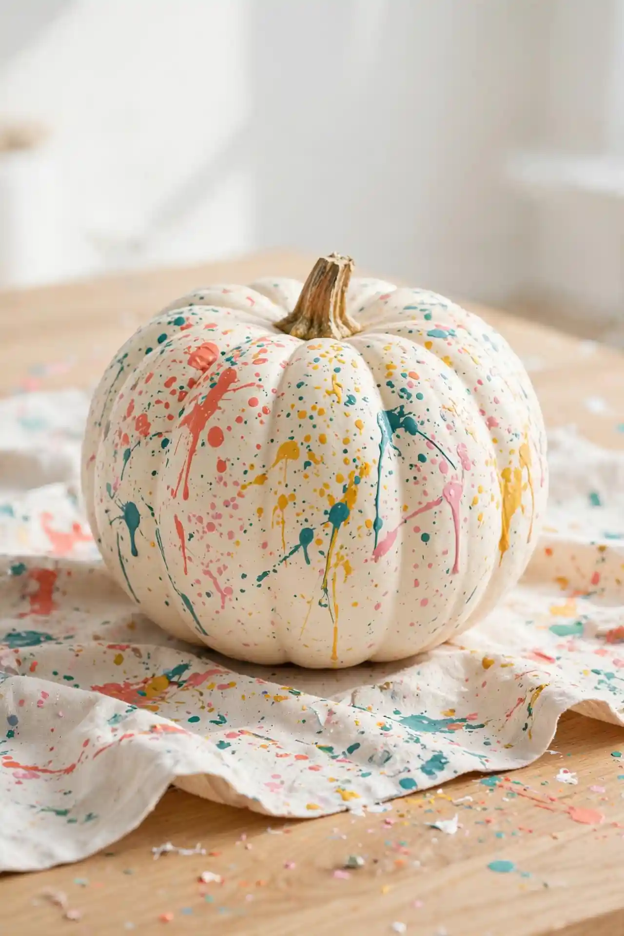 Confetti Splash Pumpkins