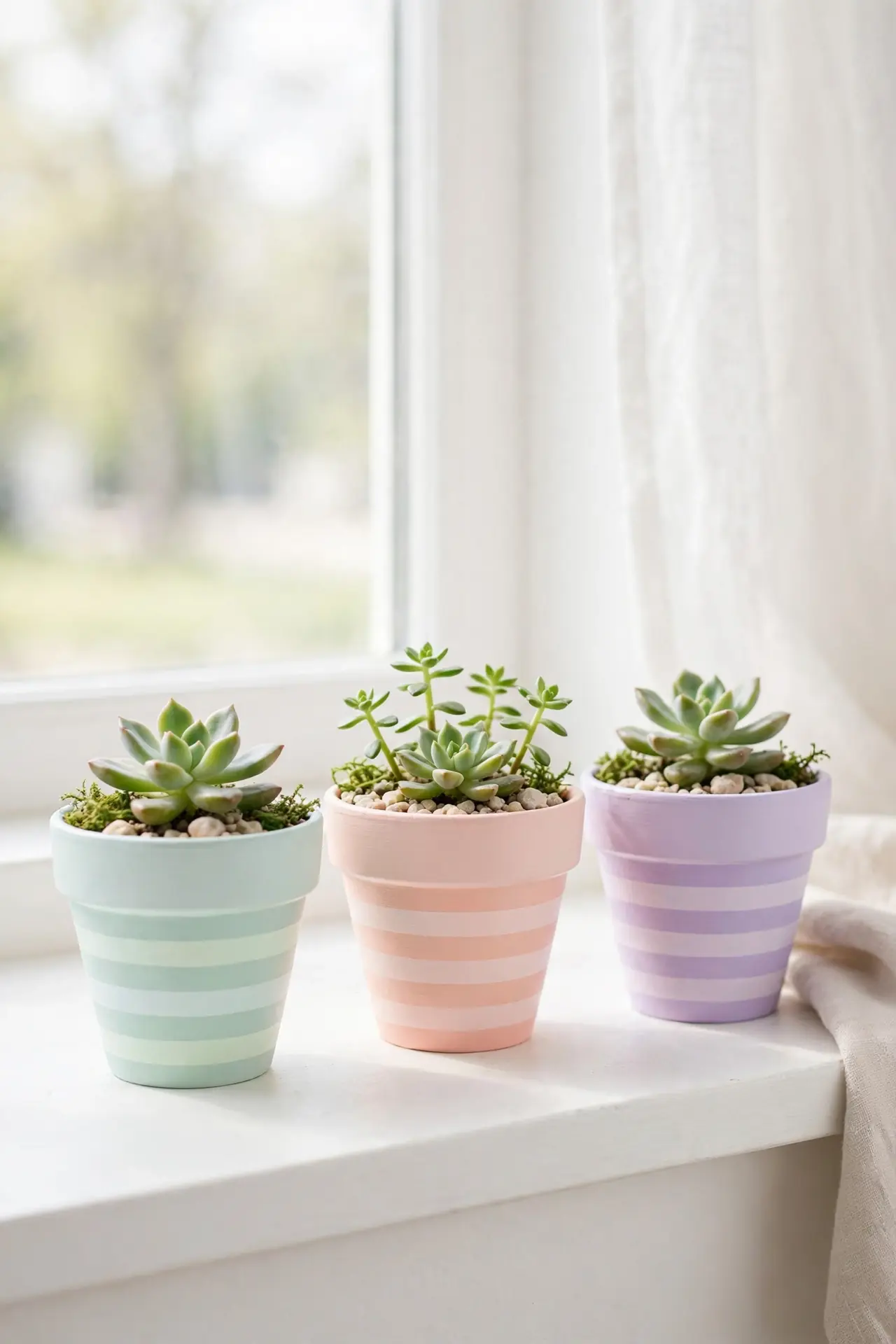 Pastel Stripe Bands