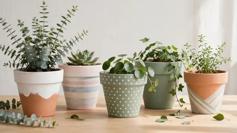24 Painted Flower Pots to Add Cheerful Charm to Any Space