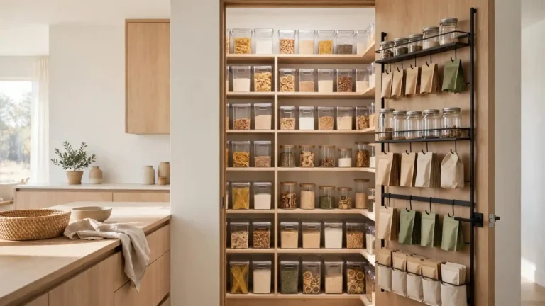 pantry door organization