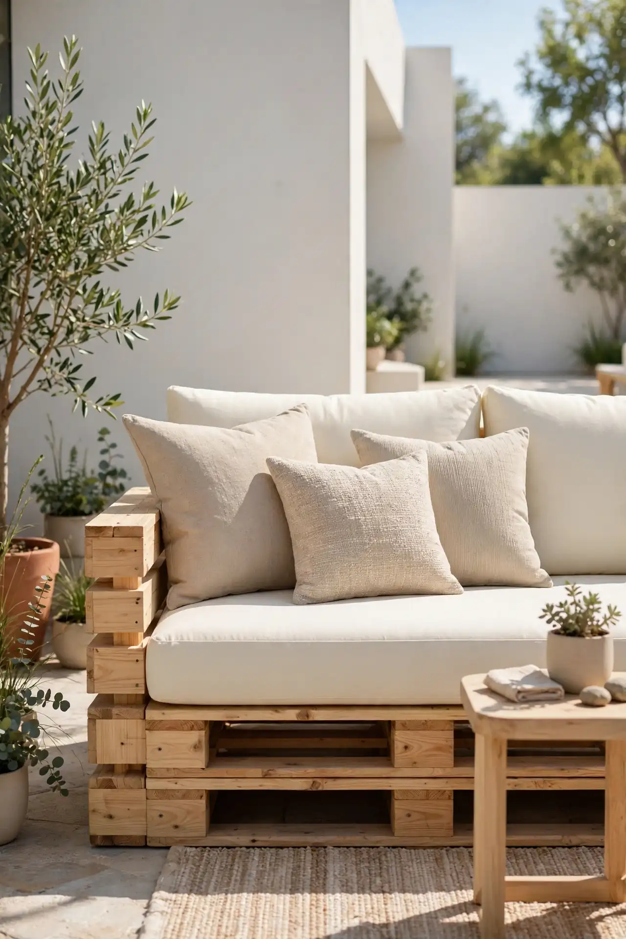 Pallet Wood Sofa