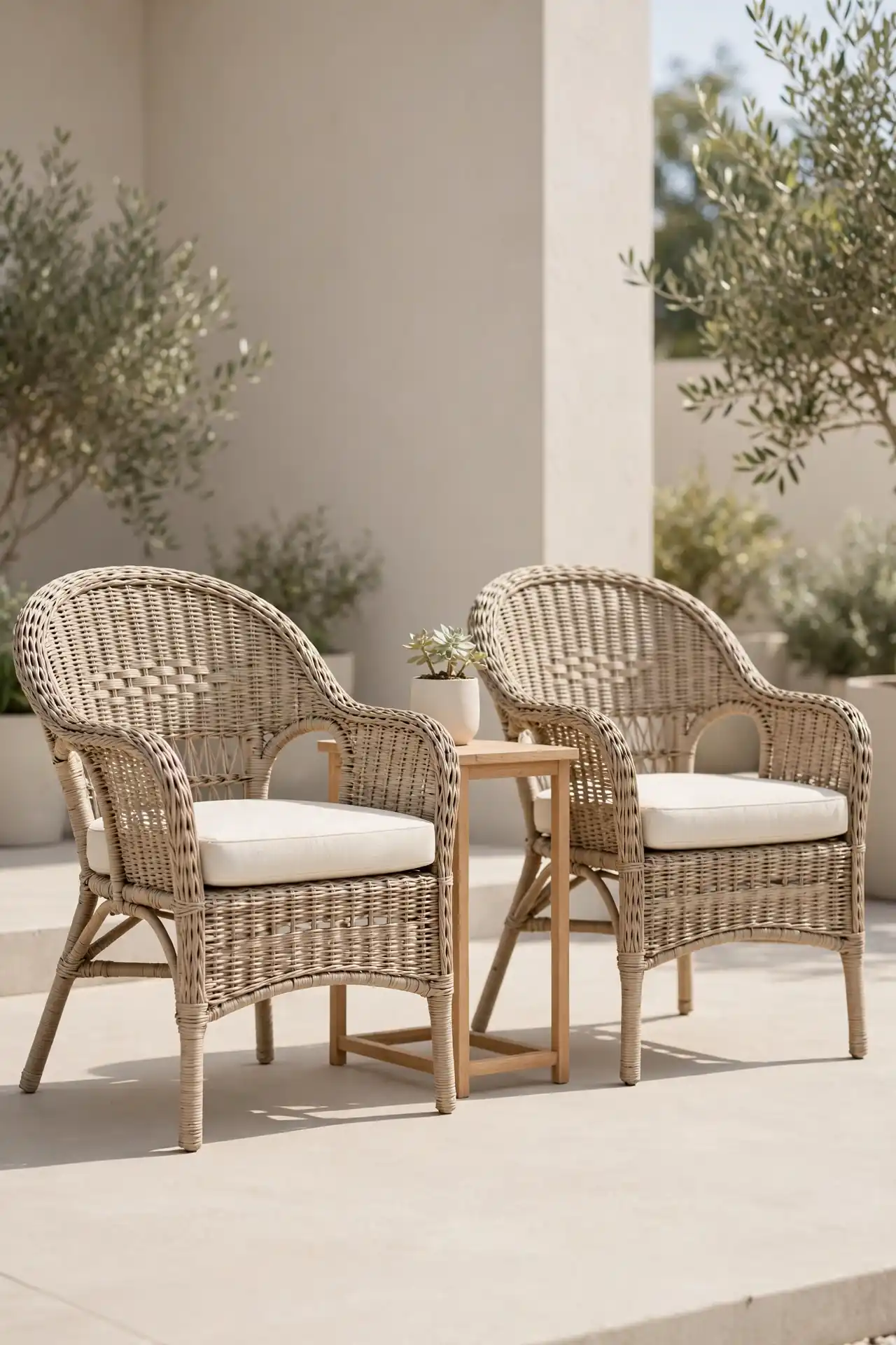 Wicker Accent Chairs