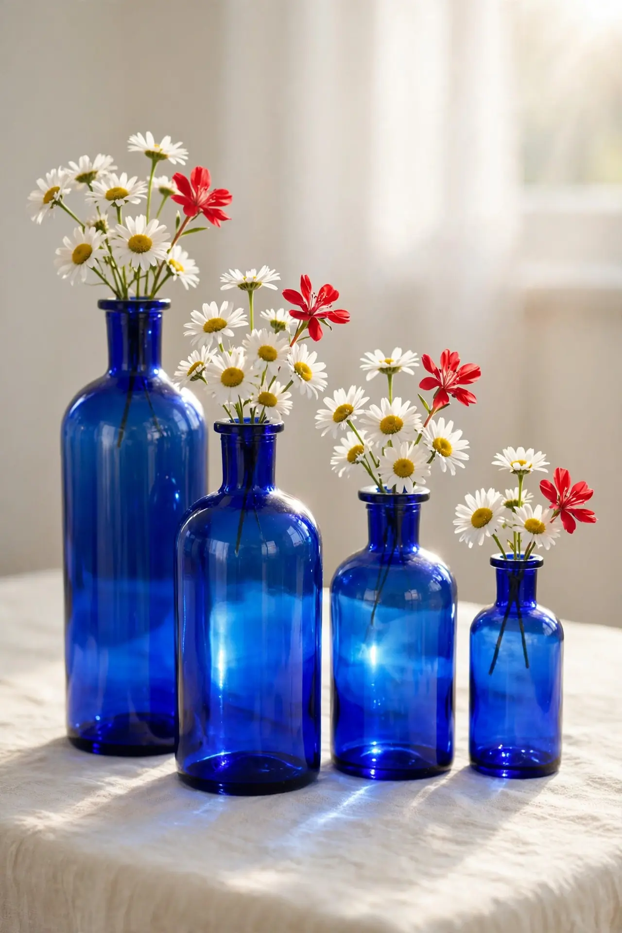 Blue Bottle Blooms
