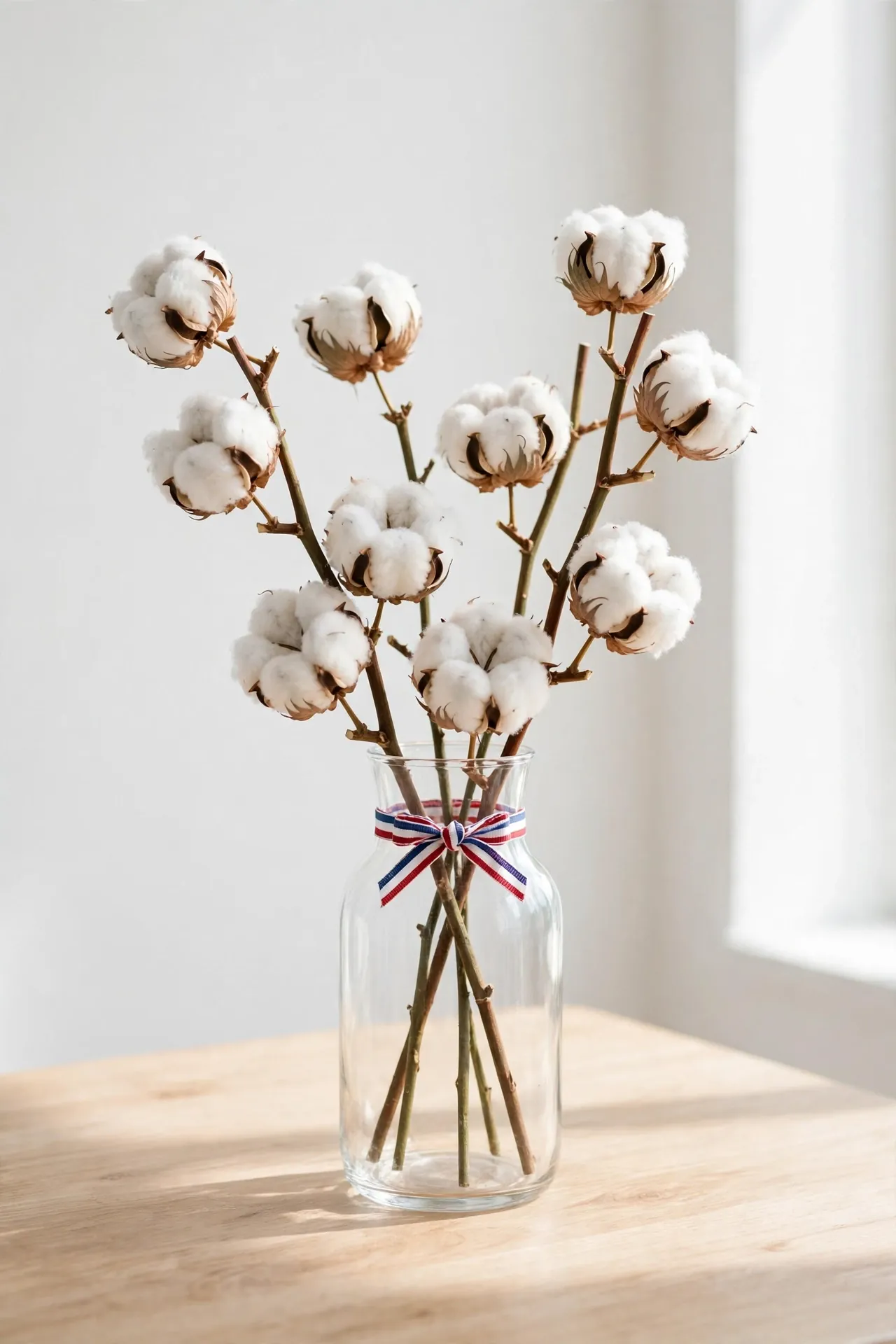 Cotton Stem Arrangement