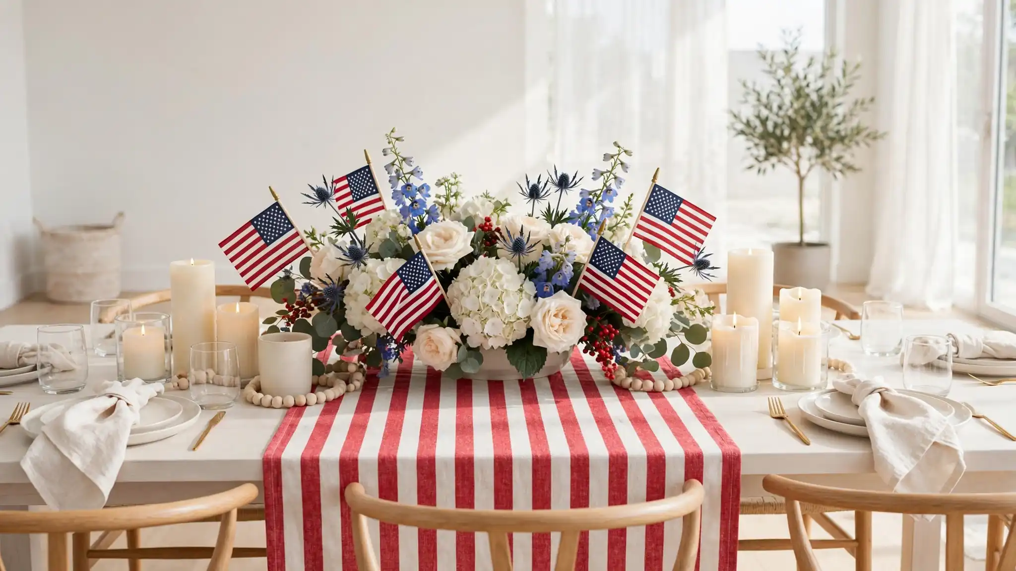 patriotic table centerpiece ideas