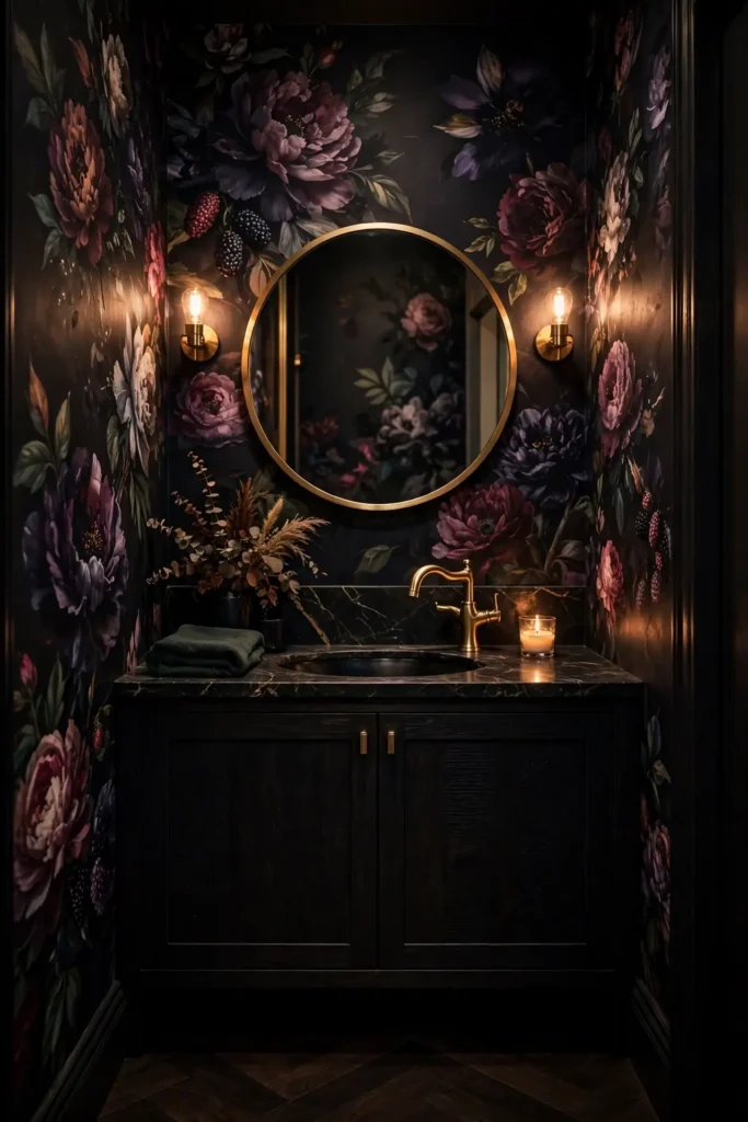 Dark Moody Florals