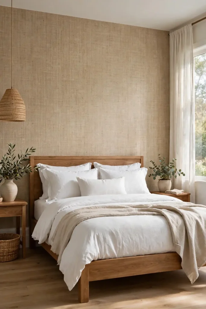 Grasscloth Weave Look