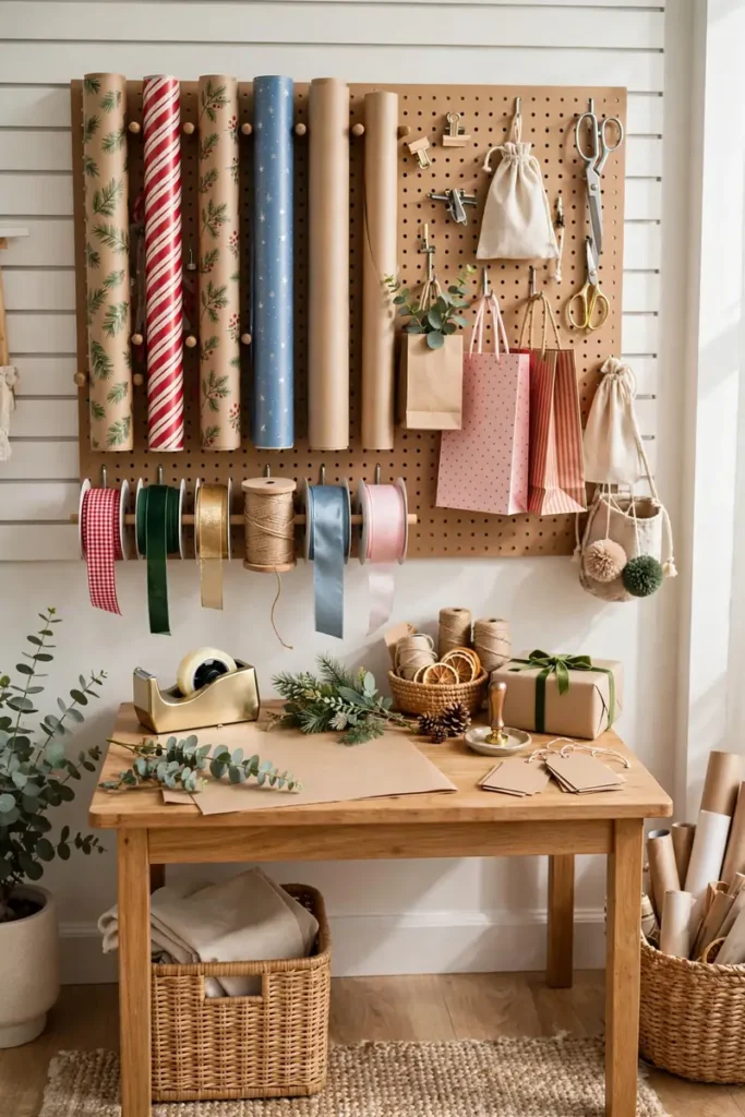 Gift Wrap Station