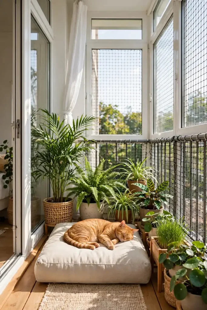 Enclosed Balcony Gardens