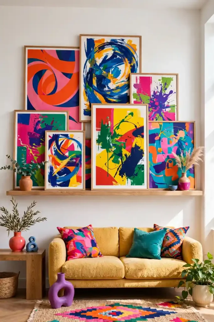 Colorful Print Layers