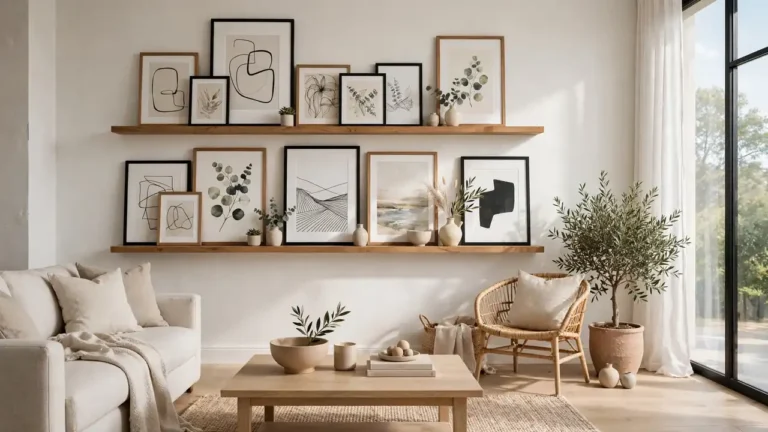 picture ledge decor