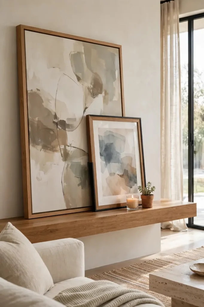 Floating Shelf Styling