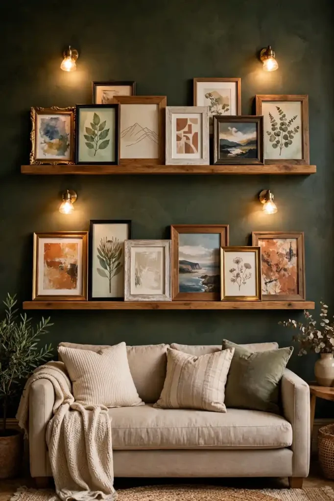 Gallery Wall Ledges