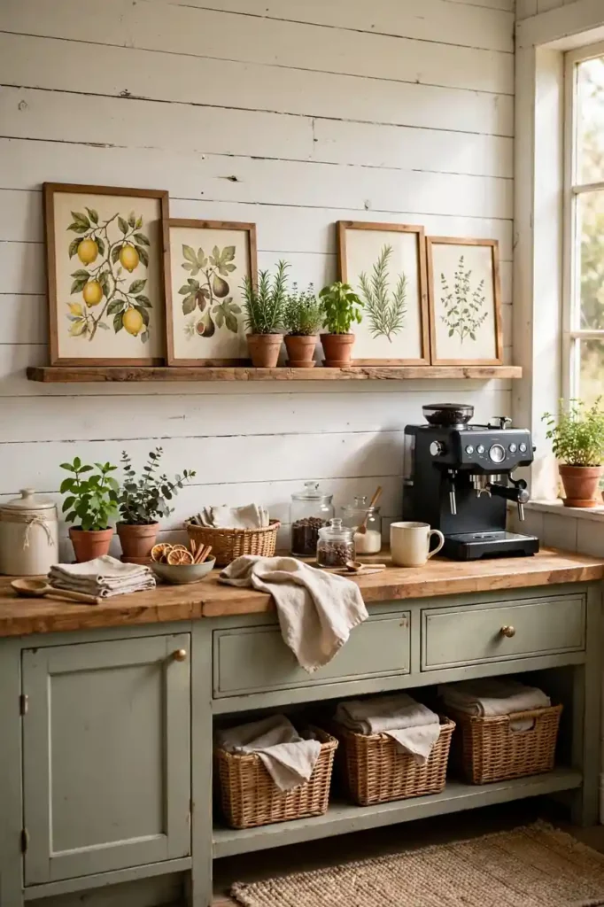 Kitchen Art Ledges