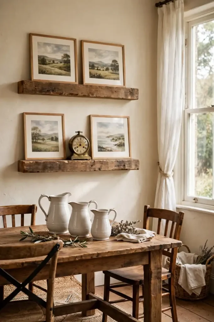Rustic Wood Displays