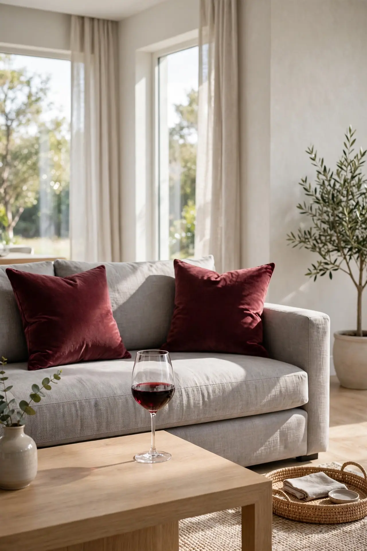 Burgundy Richness