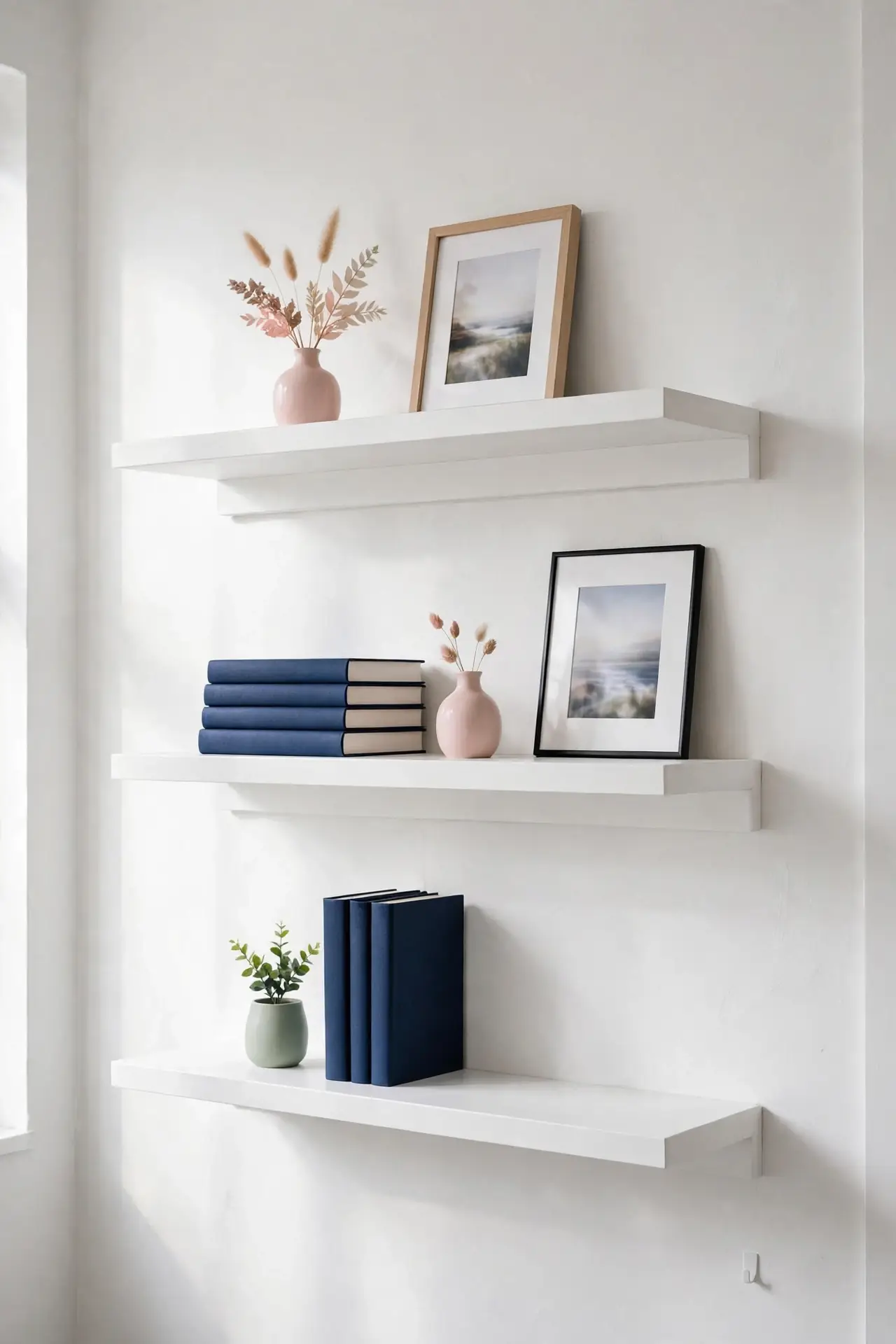 Floating Shelf Styling