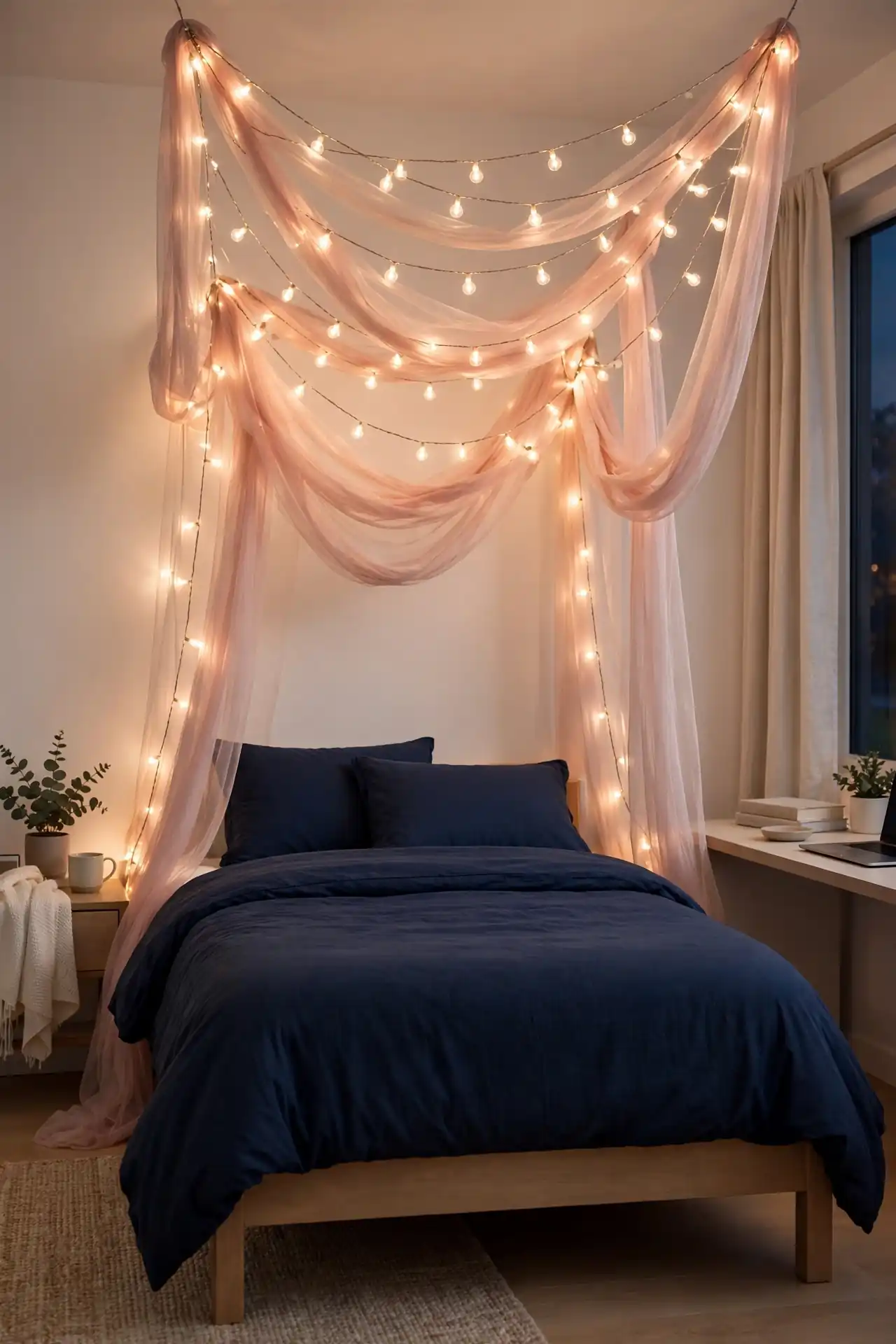 String Light Canopy