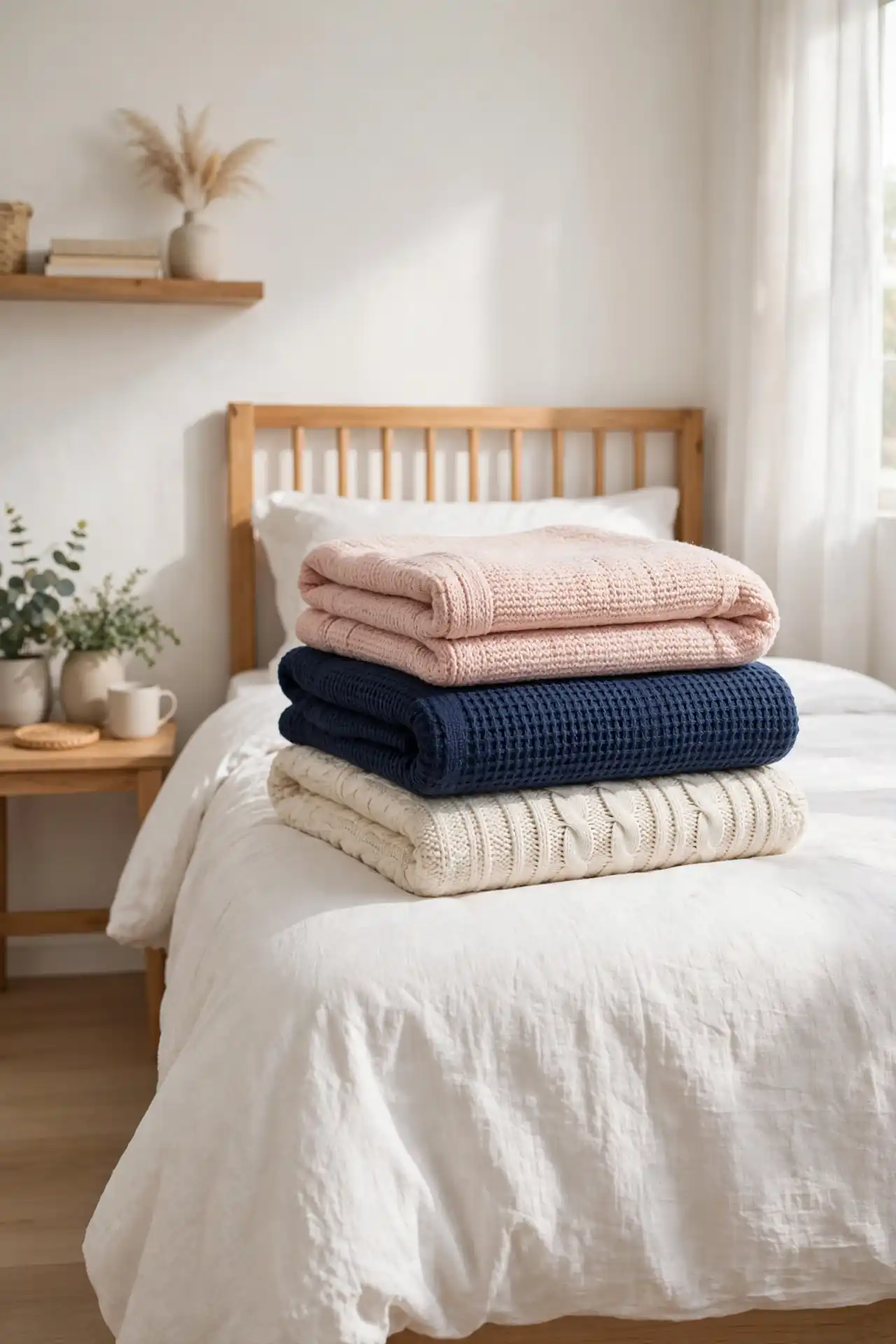 Throw Blanket Stack
