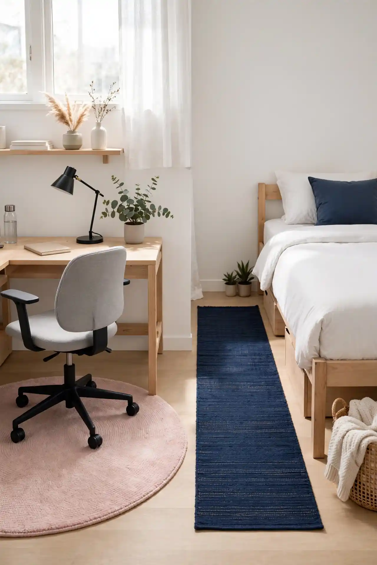 Two-Tone Rug Zones