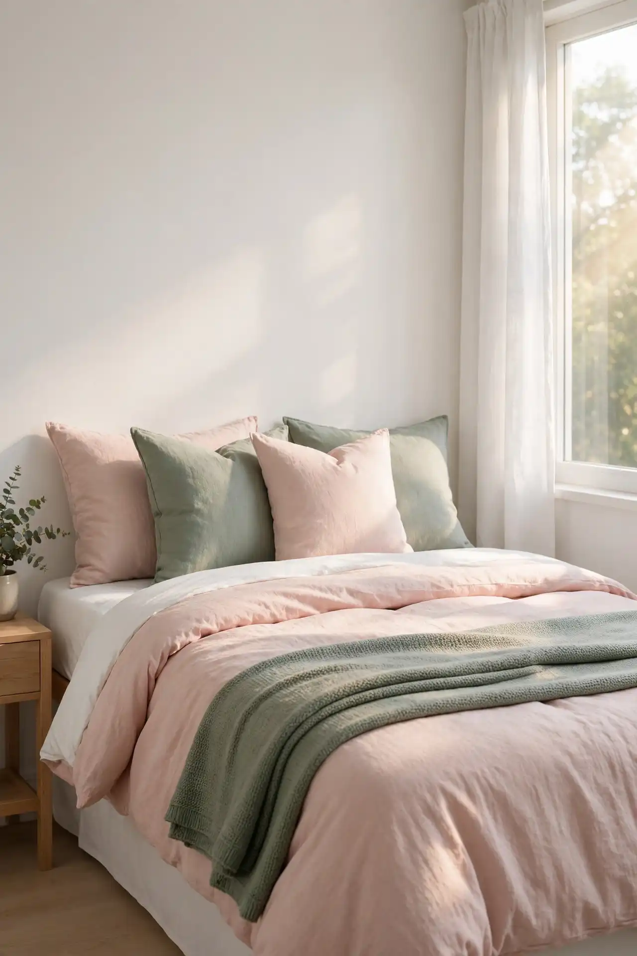 Blush Bedding Layers
