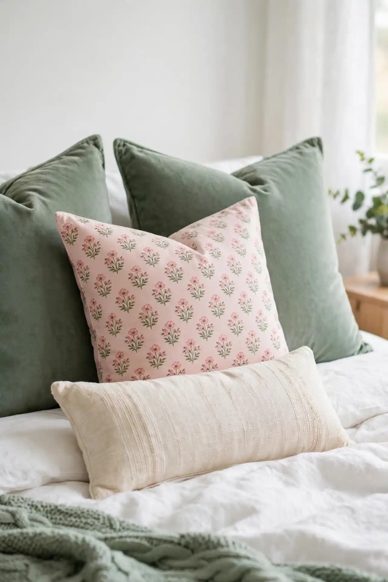 Sage Throw Pillows