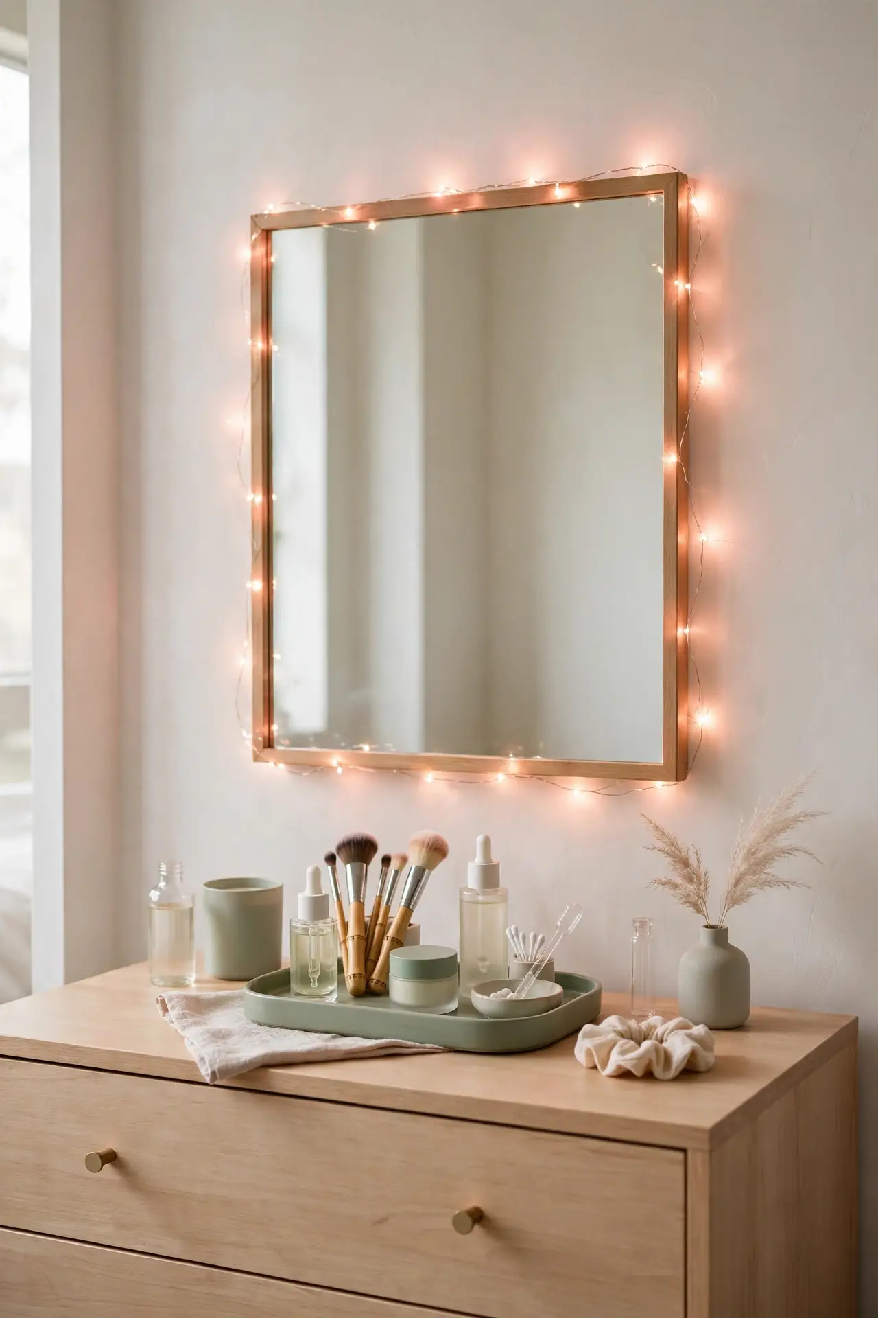 Vanity Mirror Setup