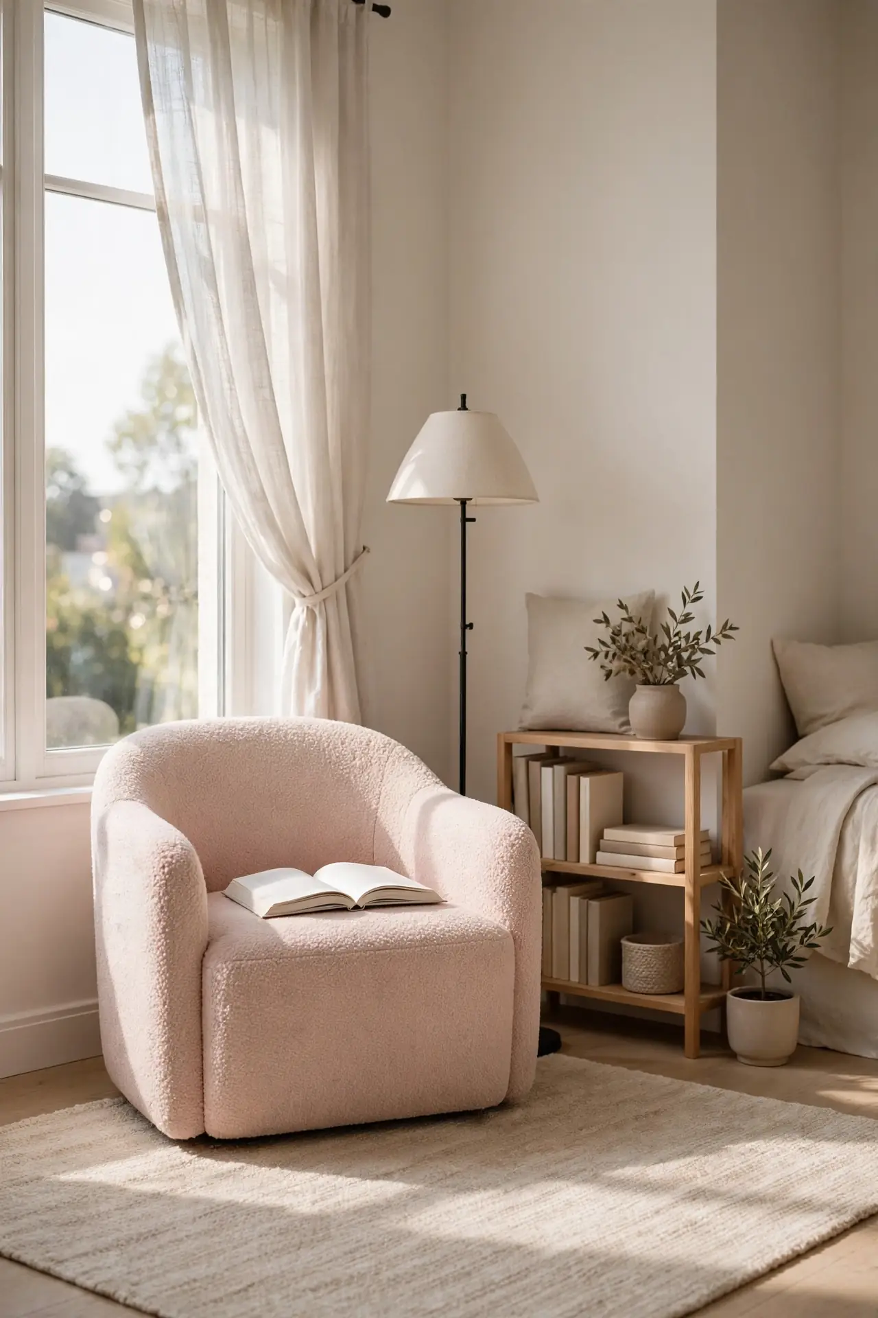 Blush Reading Corner