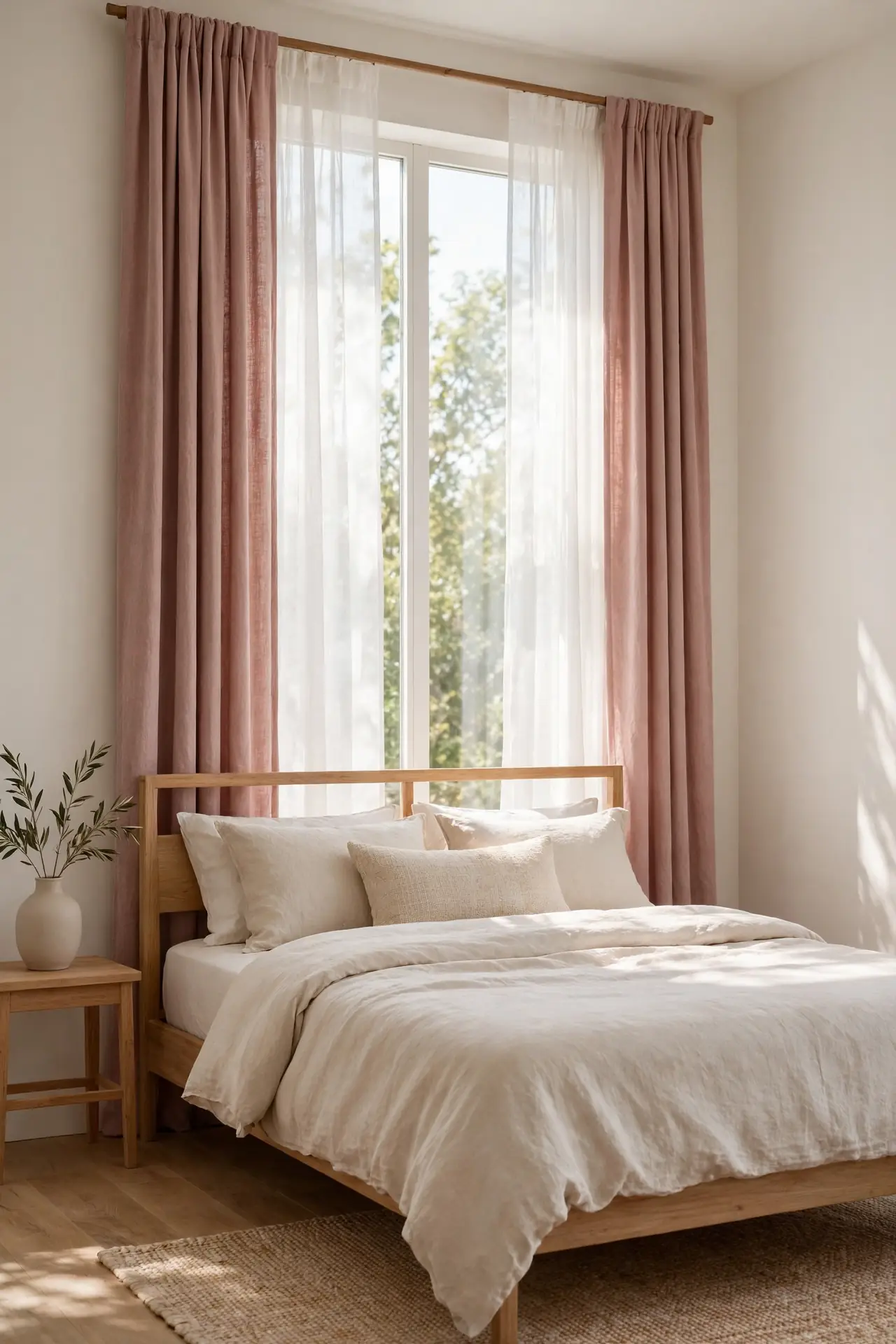 Dusty Rose Curtains