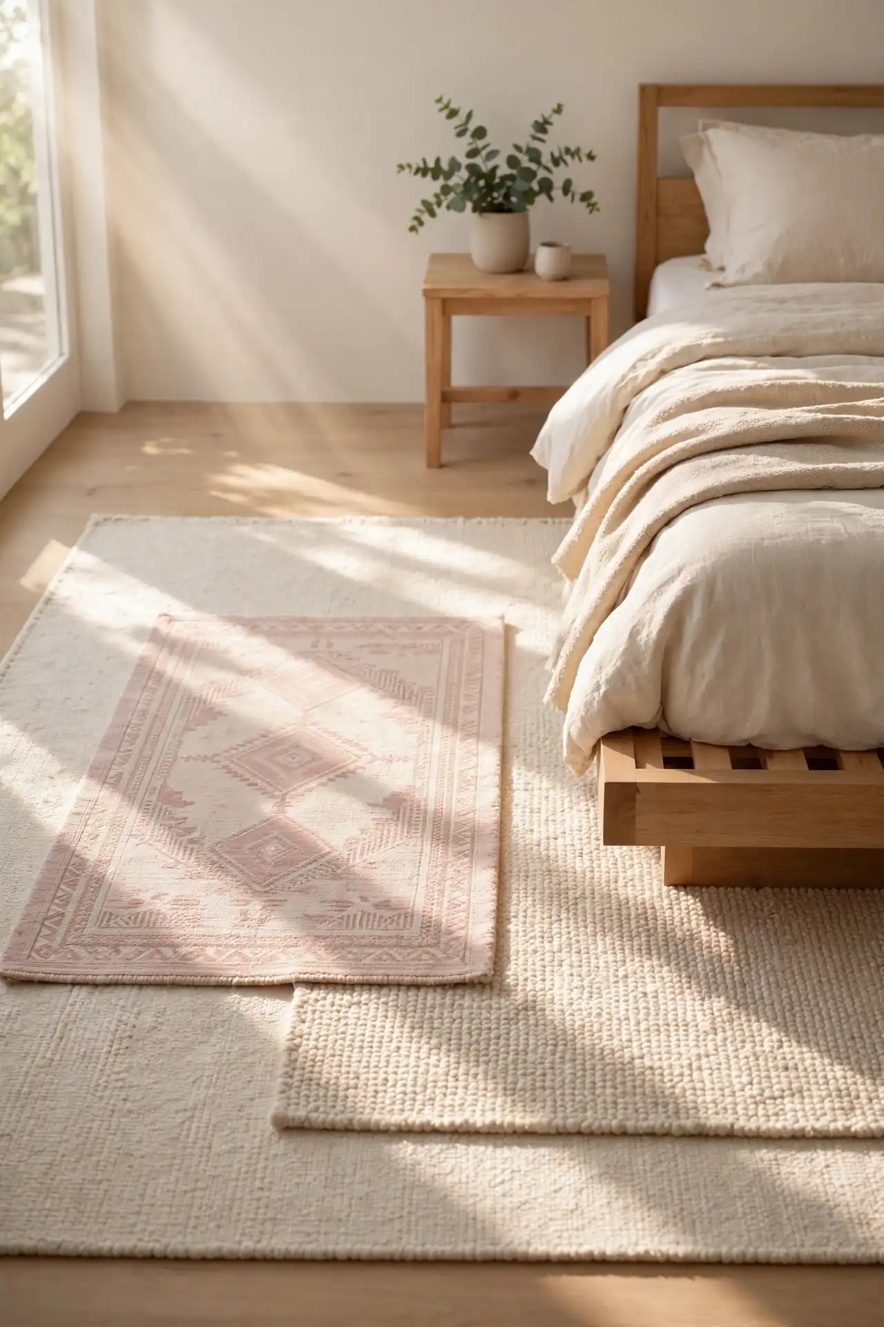 Layered Pink Rugs