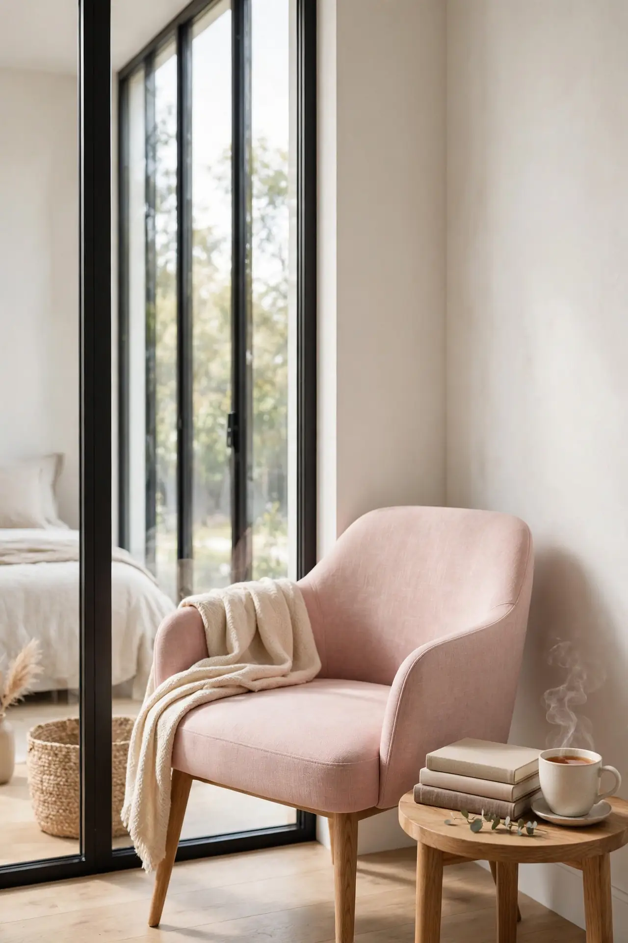 Pink Accent Chair