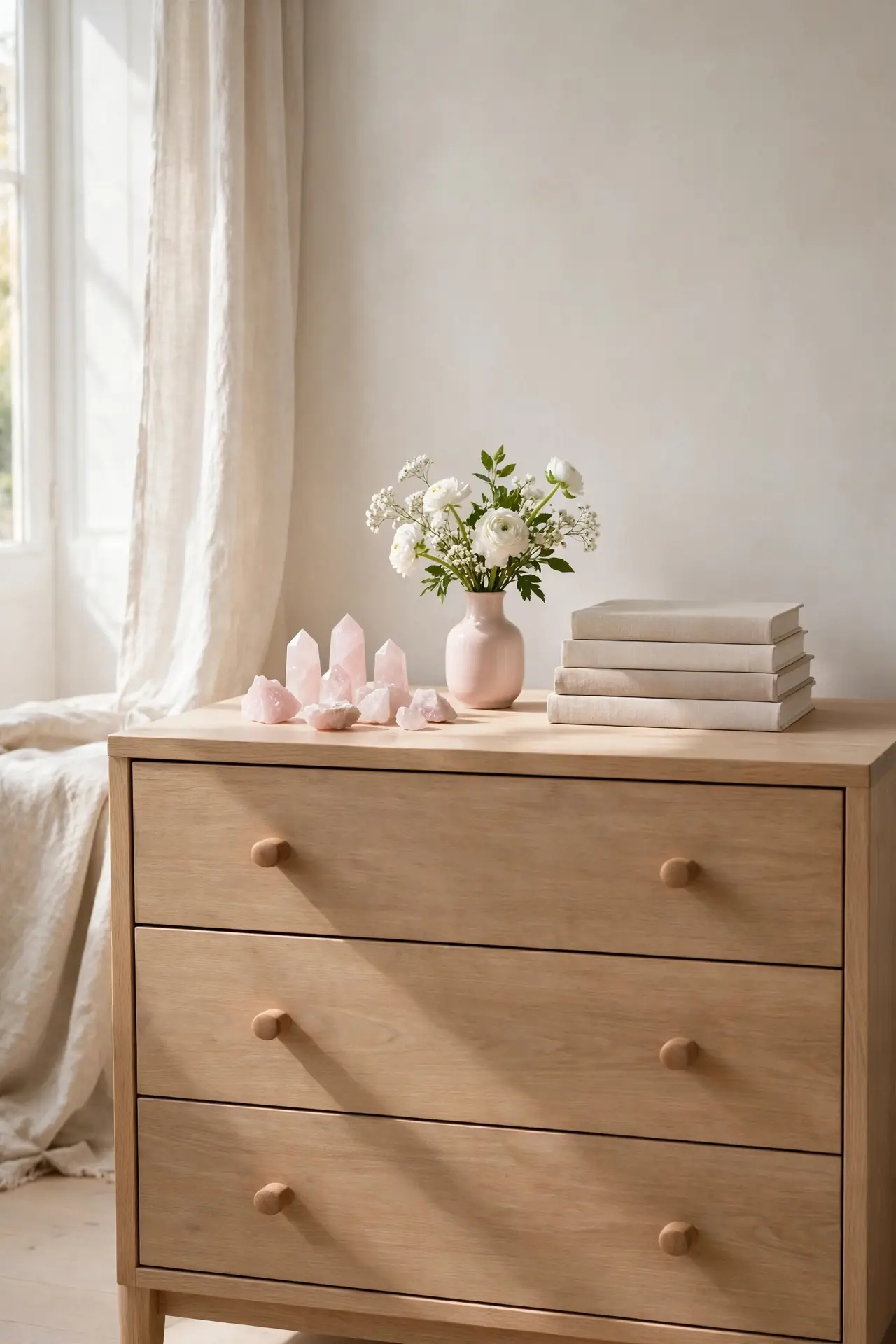 Rose Quartz Accents