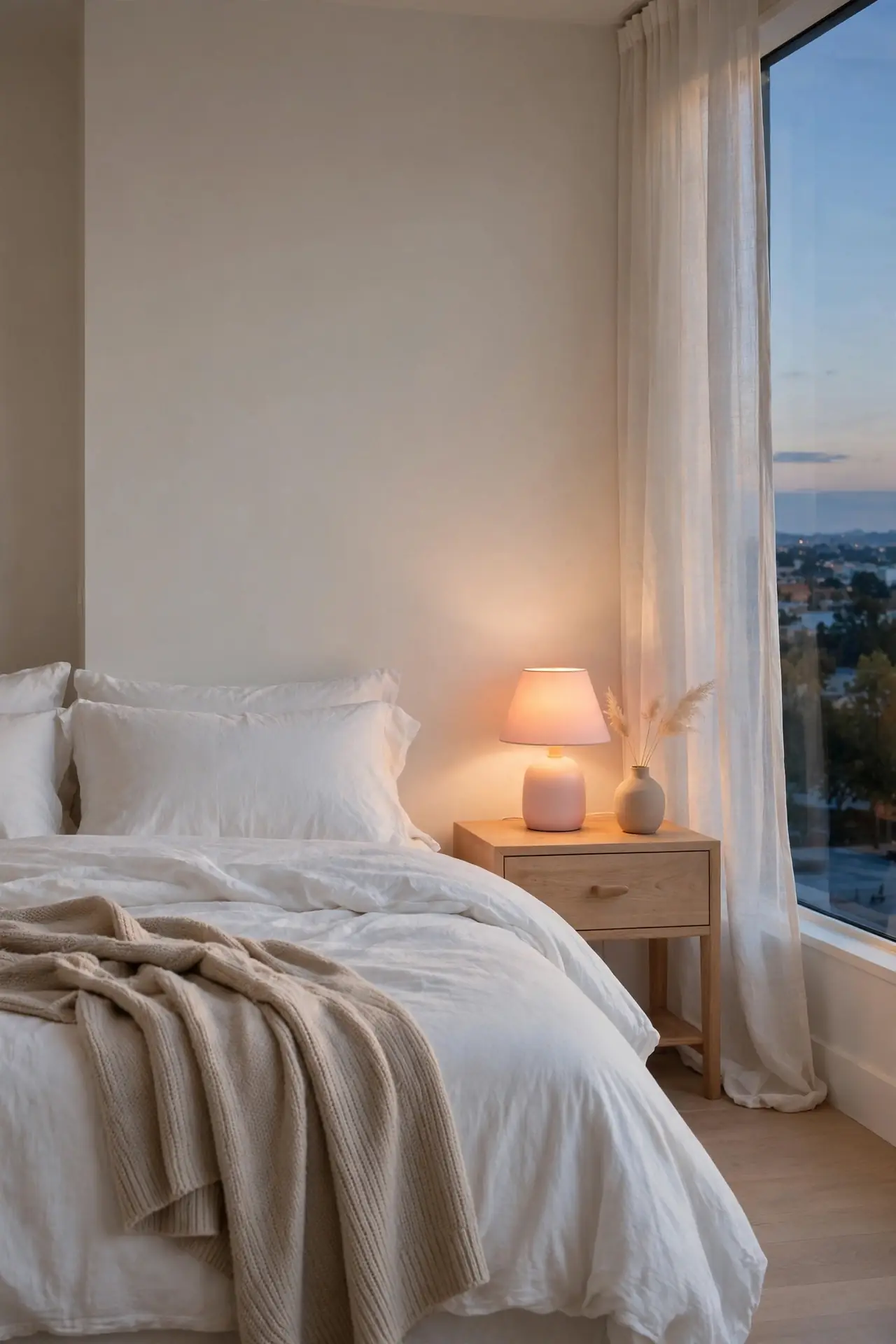 Rosy Bedside Glow