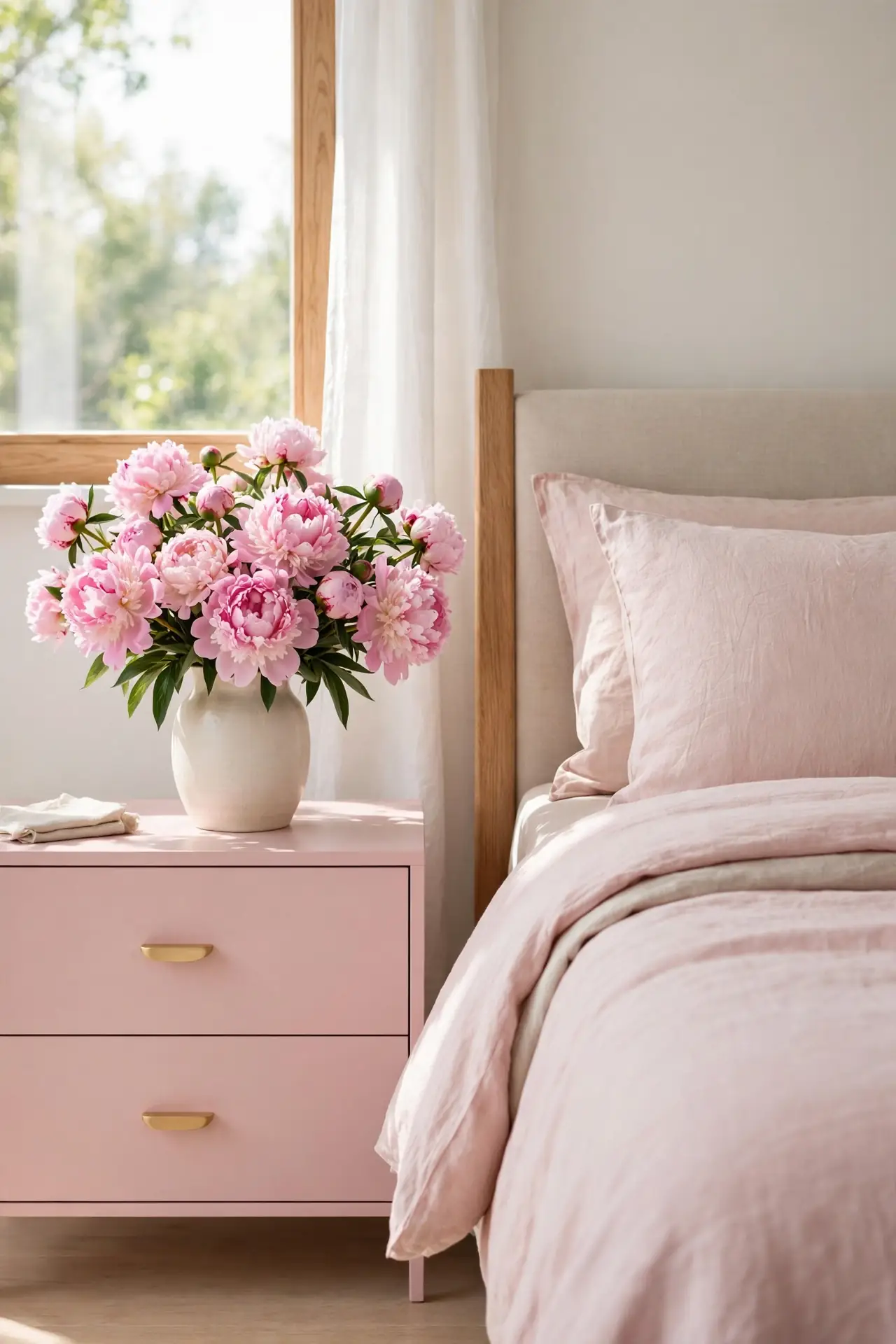Peony Bed Styling