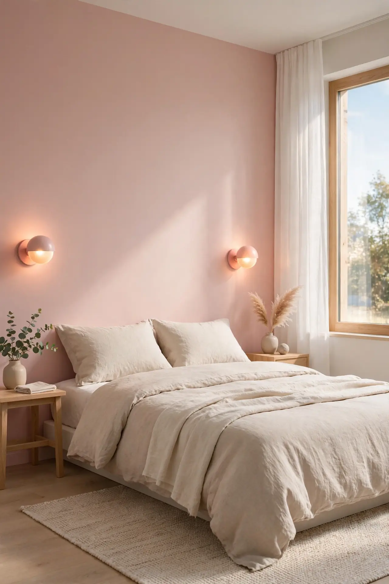 Rosy Sconce Light
