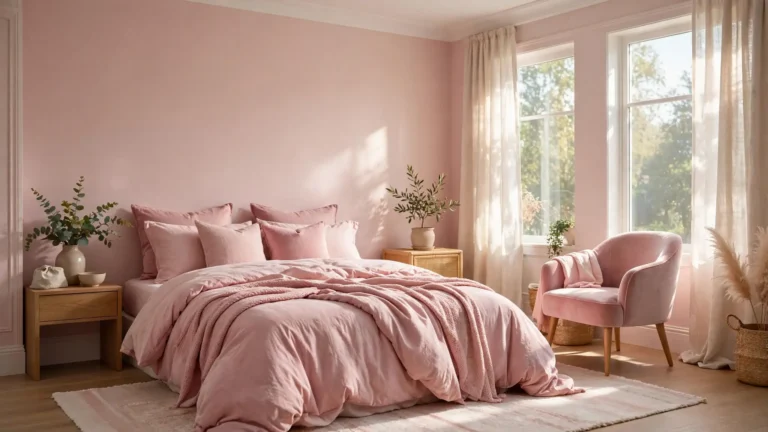 pink bedrooms