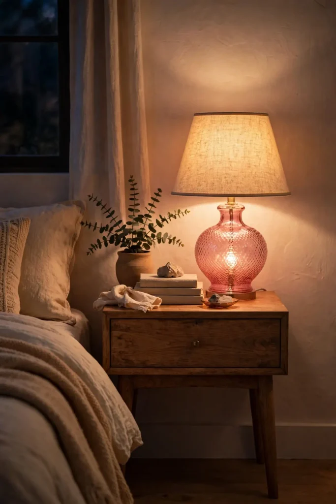 Pink Lamp Glow