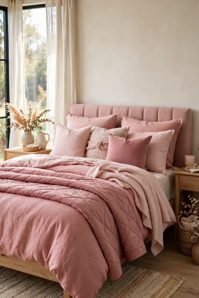 Rose Bedding Layers