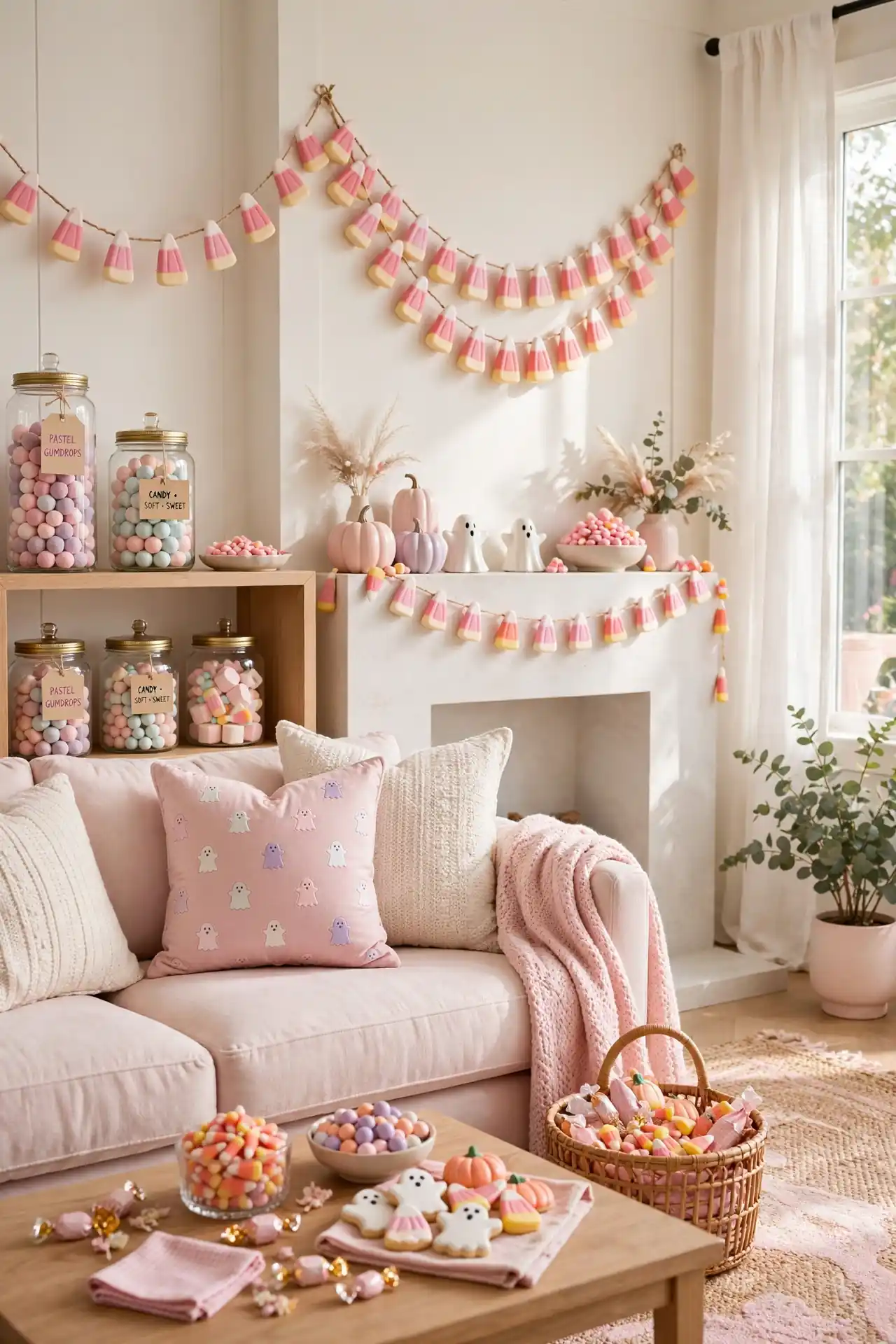 Pink Candy Corn