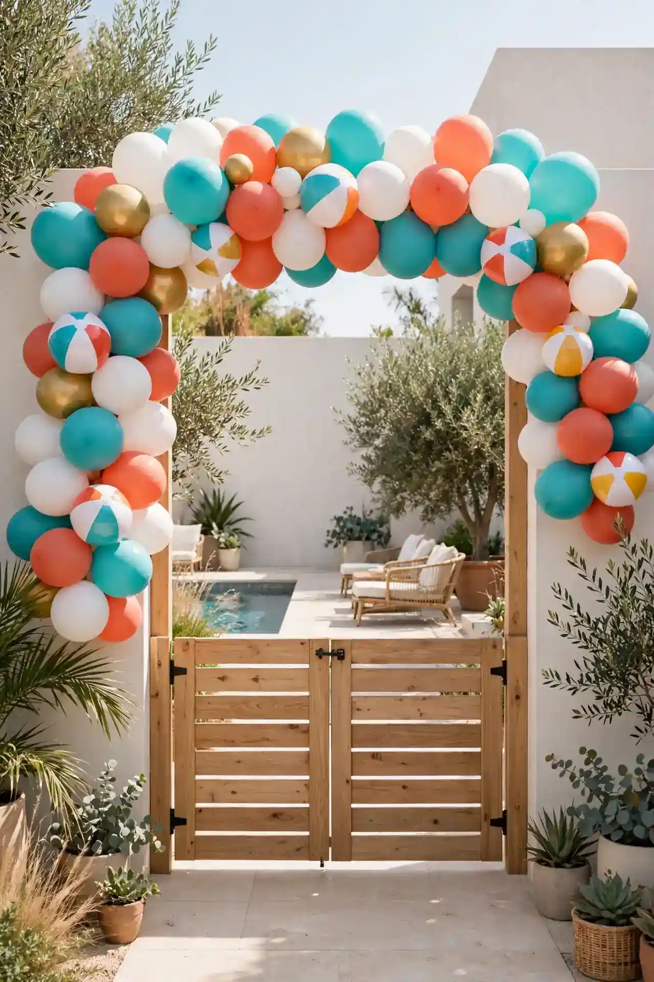 Balloon Garland Splash