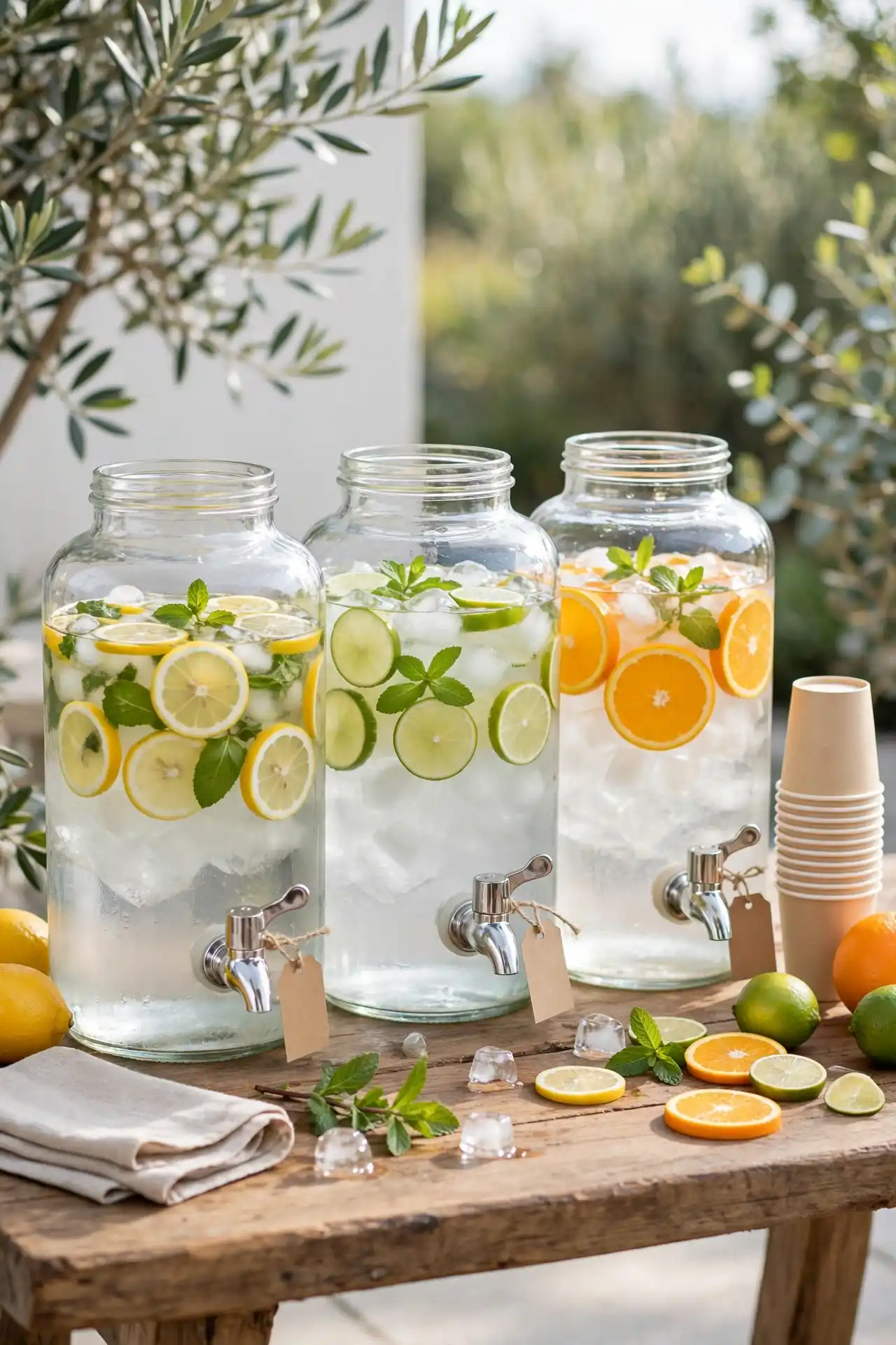 Citrus Water Jugs