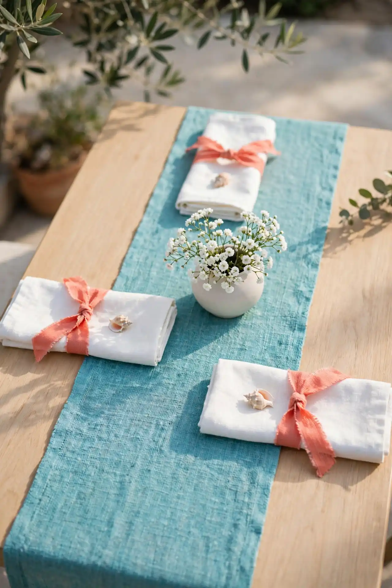 Coral Napkin Rings