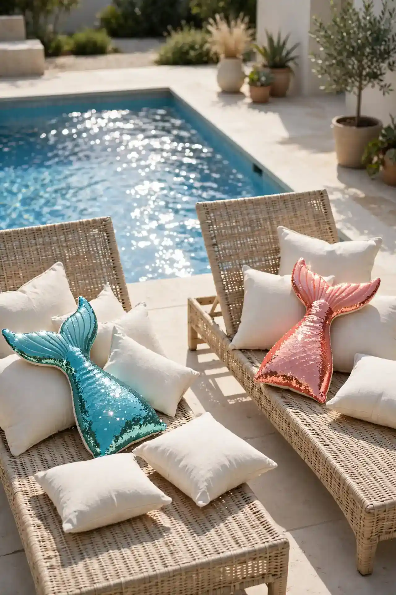 Mermaid Tail Pillows
