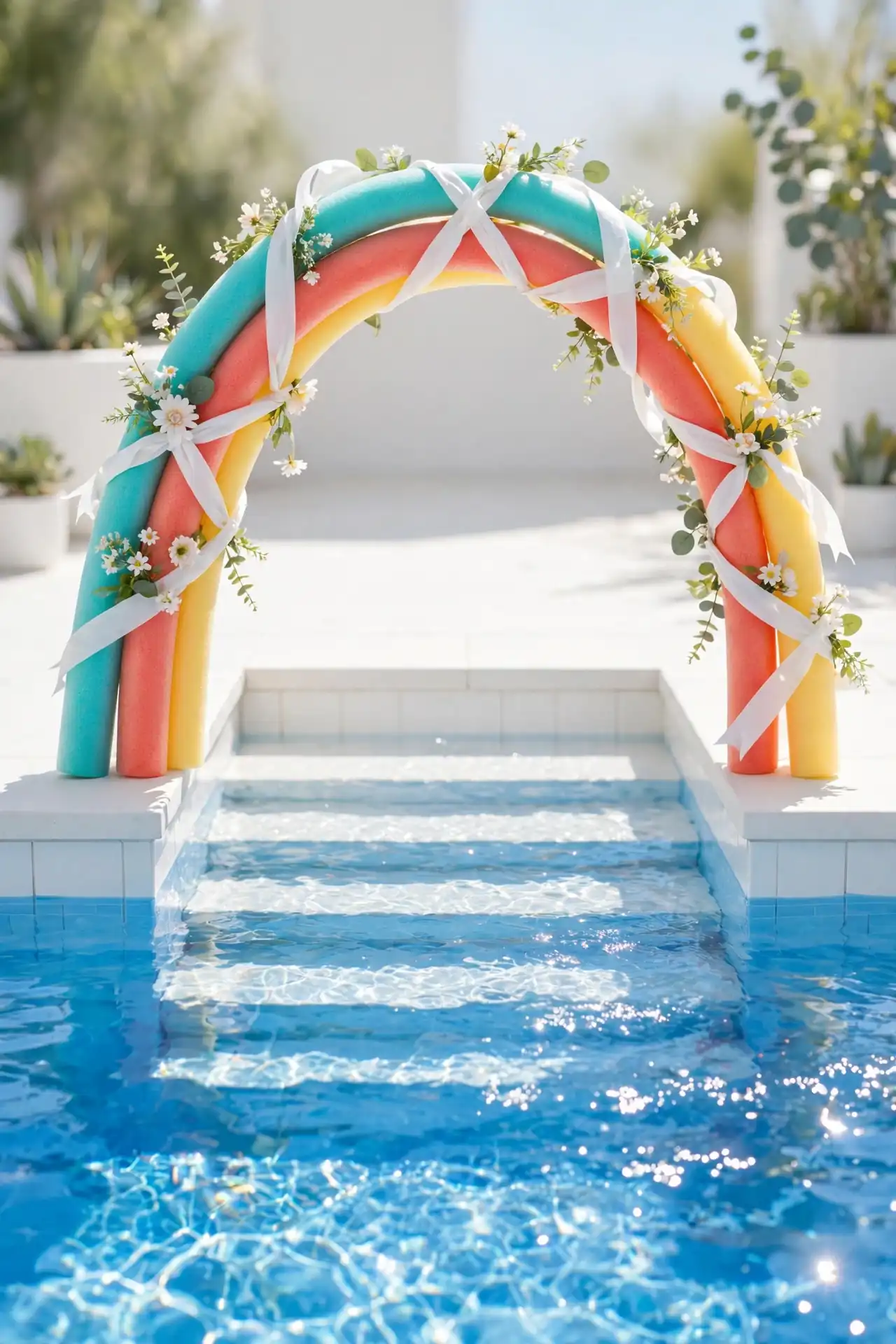 Pool Noodle Arch